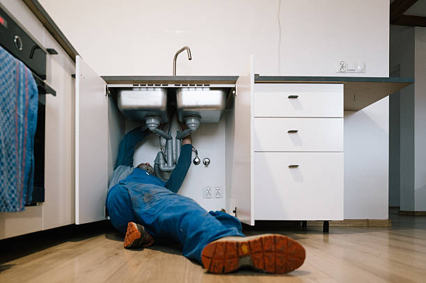 Professional Plumbing technician working in Camano Island, WA